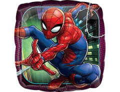 A Шар (18''/46 см) Квадрат, Человек-Паук, 1 шт. в уп.